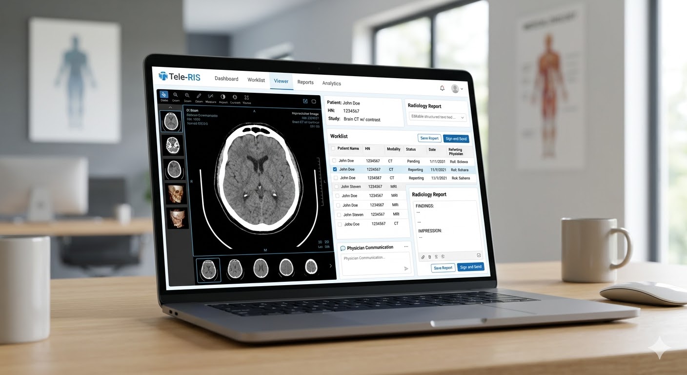 Tele-RIS System Mockup